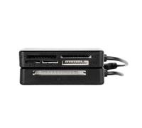 BABIBAOBEI Adaptador de lector de tarjetas USB MS 6 en 1 para portátil/cámara simultánea de lectura/escritura con 6 ranuras de memoria