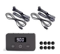 BABIBAOBEI Clickers automáticos silenciosos sin detección para teléfonos inteligentes, 5 velocidades ajustables, simulación táctil continua para transmisiones de juegos, herramienta de clics de