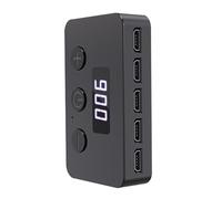 BABIBAOBEI Clickers automáticos silenciosos sin detección para teléfonos inteligentes, 5 velocidades ajustables, simulación táctil continua para transmisiones de juegos, herramienta de clics de