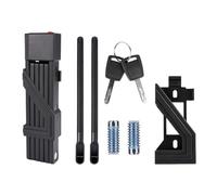 BABIBAOBEI Compacts - Bicicletas plegables antirrobos, mecanismo de aleación de zinc, uso pesado, para viajes, protección de almacenamiento, plegable para motocicleta y bicicleta