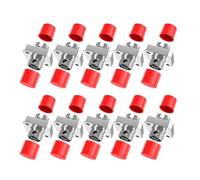 BABIBAOBEI Compatibilidad universal de fibra óptica hembra a hembra, adaptadores para aplicaciones de fibra monomodo y multimodo, acoplador óptico