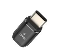 BABIBAOBEI Convertidores de 8 pines a USB C Plug and Play sincronización de datos de carga rápida compatible con micrófonos convertidores de transmisión en vivo tipo C