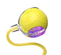 BABIBAOBEI Esfera de juguete inteligente de gato automático que se activa en el enfoque de leopardina con modos de juego participativos, acción silenciosa, carga USB, ideal para dueños de mascotas