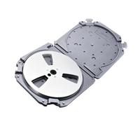 BABIBAOBEI Estuche compacto para planificar rollos de cinta para equipo de registro de estudio, decímetro, carretes de 3 agujeros, ABS, construcción, suciedad, plan inmunológico, contenedor de