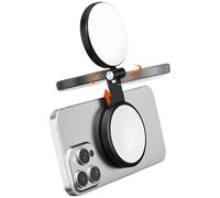 BABIBAOBEI Expert - Juego de iluminación de autorretrato con 68 cuentas LED y rotación para vloggers y arquitectos de contenidos para fijar luz de teléfono