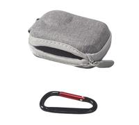 BABIBAOBEI Funda rígida para cámara resistente a la abrasión, carcasa inmune, plan de cierre reforzado, pista deslizante, accesible, ciclo de transporte, anexo, cámara EVA, lavado rápido, Gray