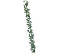 BABIBAOBEI Guirnalda de luz flexible y realista de eucaliptos con ramas de hadas de 6 pies, decoraciones LED para chimeneas, mantos, centros de mesa, guirnaldas navideñas