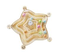 BABIBAOBEI Juguete de masticación de loros con rueda giratoria interactiva, juguete de rueda de ejercicio para promover hábitos de masticación, suministro de enriquecimiento de aves