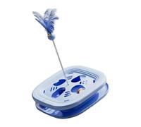 BABIBAOBEI Juguete inteligente para gatos para fomentar el crecimiento mental físico a través de la actividad divertida que imita comportamientos naturales, campanas, juguete de sonido