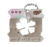 BABIBAOBEI Llavero artístico de notas musicales de estrella elegante, adorno colgante de textura acrílica, perfecto para estudiantes y regalos, llavero único de ala de notas musicales, e, Talla única