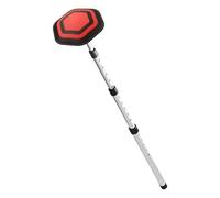 BABIBAOBEI Soporte ligero para bolsa de golf, 4 secciones, telescópico, de aluminio, ABS, base antideslizante, configuración sin esfuerzo, soporte plegable