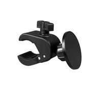 BABIBAOBEI Soporte universal para teléfono de coche, abrazadera de base con ventosa, construcción de ABS, múltiples superficies para tubo de 15 a 55 mm, soporte de ventosa