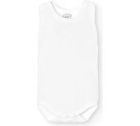 Babidu 1125 Body Tirante Sport Liso 1x1 Ropa de Bautizo, Blanco (Blanco 1), 68 (Tamaño del Fabricante:6) Unisex bebé