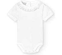 Babidu 1193 Body m/Corta Cuello Batista Ropa de Bautizo, Gris (Gris 6), 68 (Tamaño del Fabricante:6) Unisex bebé