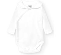 BABIDU Body Bebé Cruzado Manga Larga Algodón 100% Con Cuello, Body Bebé Recién Nacido y Prematuros, Tejido Suave y Hipoalergénico Para Piel Sensible, Ropa Bebé Niño y Niña Unisex Primera Puesta