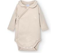 BABIDU Body Bebé Cruzado Manga Larga Algodón 100% Con Cuello, Body Bebé Recién Nacido y Prematuros, Tejido Suave y Hipoalergénico Para Piel Sensible, Ropa Bebé Niño y Niña Unisex Primera Puesta