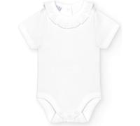 Babidu | Body Bebe m/corta Cuello Batista - Body Bebe Unisex 100% Algodón Tacto Extrasuave y confortable