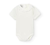 Babidu | Body Bebe m/corta Cuello Batista - Body Bebe Unisex 100% Algodón Tacto Extrasuave y confortable