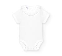 Babidu | Body Bebe m/corta Cuello Batista - Body Bebe Unisex 100% Algodón Tacto Extrasuave y confortable