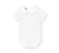 BABIDU Body Bebé Manga Corta Algodón 100%, Body Bebé Recien Nacido Tejido Suave Transpirable y Hipoalergénico Piel Sensible, Body Cuello Piqué, Ropa Básica Bebé Niño y Niña Unisex