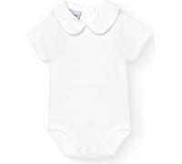 BABIDU Body Bebé Manga Corta Algodón 100%, Body Bebé Recien Nacido Tejido Suave Transpirable y Hipoalergénico Piel Sensible, Body Cuello Piqué, Ropa Básica Bebé Niño y Niña Unisex