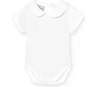 BABIDU Body Bebé Manga Corta Algodón 100%, Body Bebé Recien Nacido Tejido Suave Transpirable y Hipoalergénico Piel Sensible, Body Cuello Piqué, Ropa Básica Bebé Niño y Niña Unisex