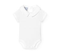 BABIDU | Body Bebé Manga Corta Cuello Polo -100% Algodón Natural y Fabricado en España - Body Bebé9 Manga Corta