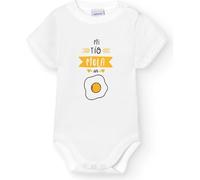 BABIDU Body Bebé Personalizado con Frases Divertidas y Originales - Para Papá, Mamá, Tía, Padrinos y Abuelos - Body Bebé Manga Corta 100% Algodón - Regalo Recién Nacido - Ropa Bebé Niño y Niña Unisex