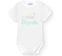 BABIDU Body Bebé Personalizado con Frases Divertidas y Originales - Para Papá, Mamá, Tía, Padrinos y Abuelos - Body Bebé Manga Corta 100% Algodón - Regalo Recién Nacido - Ropa Bebé Niño y Niña Unisex
