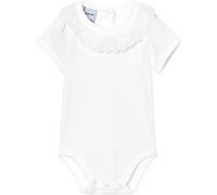 Babidu - Body con volantes de manga corta para bebé - Body de bebé 100% algodón con delicadeza y comodidad natural 100% hecho en España