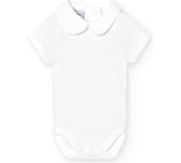 BABIDU | Body Cuello Bebé Manga Corta - Body Bebé Unisex Tacto Extrasuave - Body Bebé 100% Made in Spain Producto Sostenible