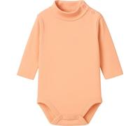 BABIDU Body de bebé de manga larga 100% algodón, body de bebé cuello cisne suave tejido transpirable hipoalergénico para pieles sensibles, ropa unisex para recién nacido niño y niña