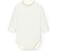 BABIDU Body de bebé de manga larga 100% algodón, body de bebé cuello cisne suave tejido transpirable hipoalergénico para pieles sensibles, ropa unisex para recién nacido niño y niña