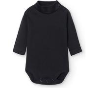 BABIDU Body de bebé de manga larga 100% algodón, body de bebé cuello cisne suave tejido transpirable hipoalergénico para pieles sensibles, ropa unisex para recién nacido niño y niña