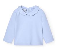 BABIDU Camiseta Bebé y Niño 100% Algodón, Manga Larga con Cuello Elegante, Tejido Suave Transpirable, Camiseta Básica para Invierno, Ropa Bebé Cómoda, Camiseta Bebé Recién Nacido Niños y Niñas Unisex