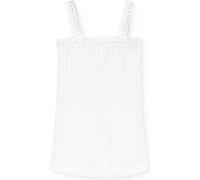 BABIDU Camiseta Interior Niña de Tirantes 100% Algodón, Tejido Perlé Suave y Transpirable, Básica para Verano, Ropa Interior Cómoda Ligera, Ideal para Niñas de 2 a 16 Años, Prenda Versátil y Elegante