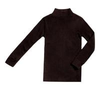BABIDU Camiseta Interior Niños Unisex Cuello Medio Alto Semicisne, Gama Punt NOU, Ropa para Niño y Niña de 2 a 16 Años Unisex, Camiseta Interior Manga Larga Algodón y Poliéster