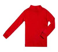 BABIDU Camiseta Interior Niños Unisex Cuello Medio Alto Semicisne, Gama Punt NOU, Ropa para Niño y Niña de 2 a 16 Años Unisex, Camiseta Interior Manga Larga Algodón y Poliéster