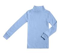 BABIDU Camiseta Interior Niños Unisex Cuello Medio Alto Semicisne, Gama Punt NOU, Ropa para Niño y Niña de 2 a 16 Años Unisex, Camiseta Interior Manga Larga Algodón y Poliéster