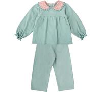 BABIDU Chándal Niña Algodón Suave, Sudadera con Pantalón Cómodo, Tejido Transpirable para Uso Diario, Ideal para Niña o Niño