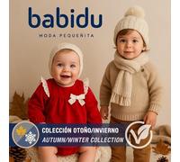 BABIDU Chándal Niño Algodón Suave, Sudadera con Pantalón Cómodo, Tejido Transpirable para Uso Diario, Ideal para Bebé Niña o Niño