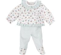 BABIDU Conjunto Bebé Niña Dos Piezas de Algodón, Diseño Suave y Transpirable, Ideal para Recién Nacido, Uso Diario