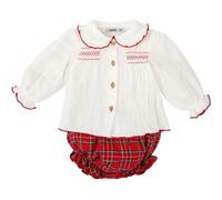 BABIDU Conjunto Bebé Niña Dos Piezas de Algodón, Diseño Suave y Transpirable, Ideal para Recién Nacido, Uso Diario