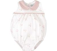 BABIDU Pelele Bebé Niña Modelo Fantasía, Pelele Sin Mangas con Cuello Bebé y Estampado Delicado, Cierre Inferior con Corchetes, Ropa Bebé Ligera y Suave Ideal para Climas Cálidos
