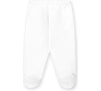 BABIDU, Polaina de Bebe Blanca con Felpa por Dentro Talla 1 Mes