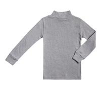 BABIDU Punt NOU Camiseta Cuello Medio Alto Semicisne, Ropa Interior para Niño y Niña Suéter, Gris, 14 años Unisex niños