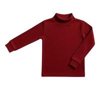 BABIDU - Punt NOU Camiseta Niños Unisex Cuello Medio Alto Semicisne, Camiseta para Niño y Niña Unisex de 2 a 16 Años, Camiseta Manga Larga Algodón y Poliéster