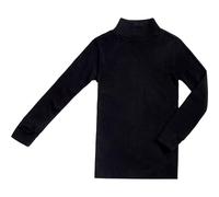 BABIDU - Punt NOU Camiseta Niños Unisex Cuello Medio Alto Semicisne, Camiseta para Niño y Niña Unisex de 2 a 16 Años, Camiseta Manga Larga Algodón y Poliéster