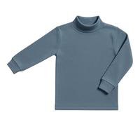 BABIDU - Punt NOU Camiseta Niños Unisex Cuello Medio Alto Semicisne, Camiseta para Niño y Niña Unisex de 2 a 16 Años, Camiseta Manga Larga Algodón y Poliéster