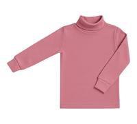 BABIDU - Punt NOU Camiseta Niños Unisex Cuello Medio Alto Semicisne, Camiseta para Niño y Niña Unisex de 2 a 16 Años, Camiseta Manga Larga Algodón y Poliéster